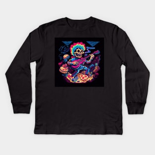 Cereal Killers - Cherry Garcia Kids Long Sleeve T-Shirt